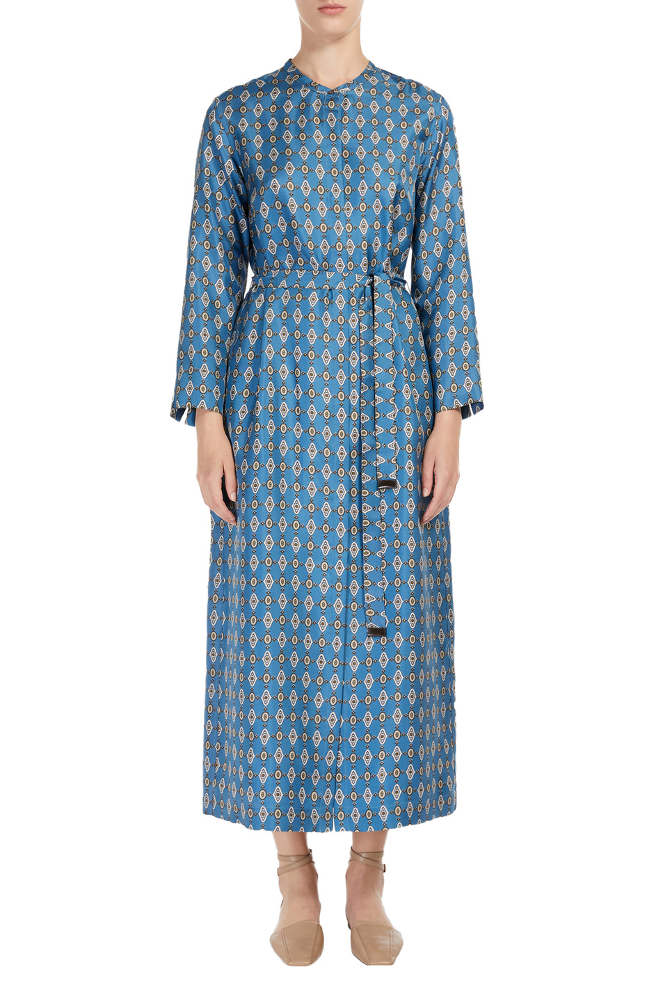 Женский Max Mara Платье SAMOVAR из набивного шелкового твила (цвет ), артикул 92212621 | Фото 3
