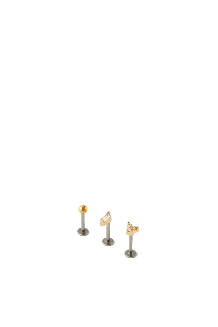 Accessorize Серьги-гвоздики с плоской спинкой (цвет ), артикул 181927 | Фото 1