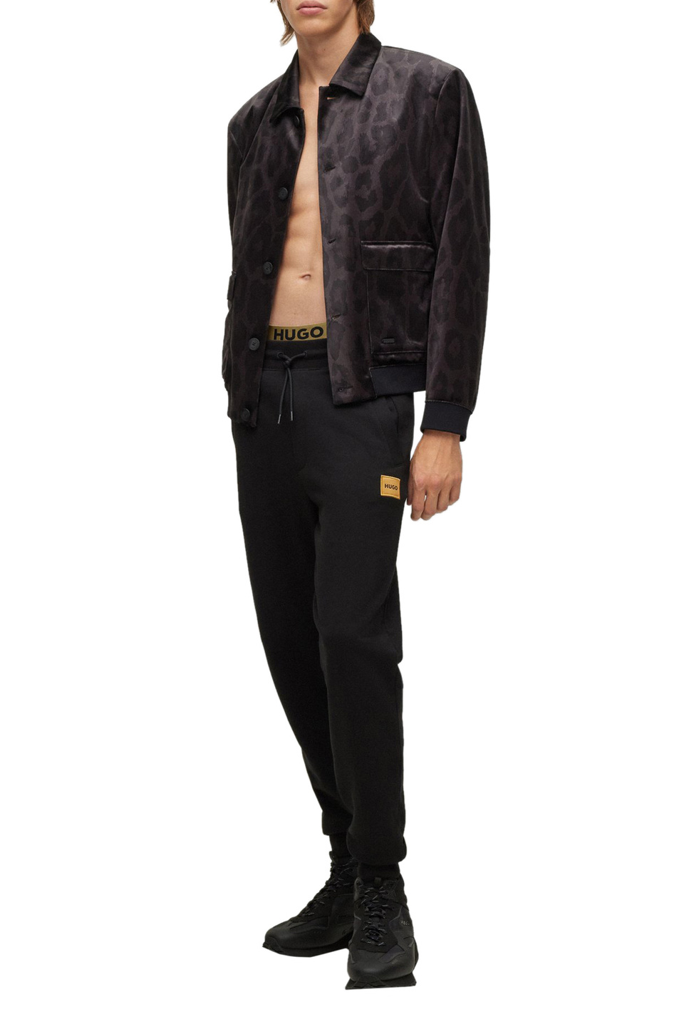 Мужской HUGO Куртка из бархатистого материала с узором (цвет ), артикул 50483171 | Фото 2