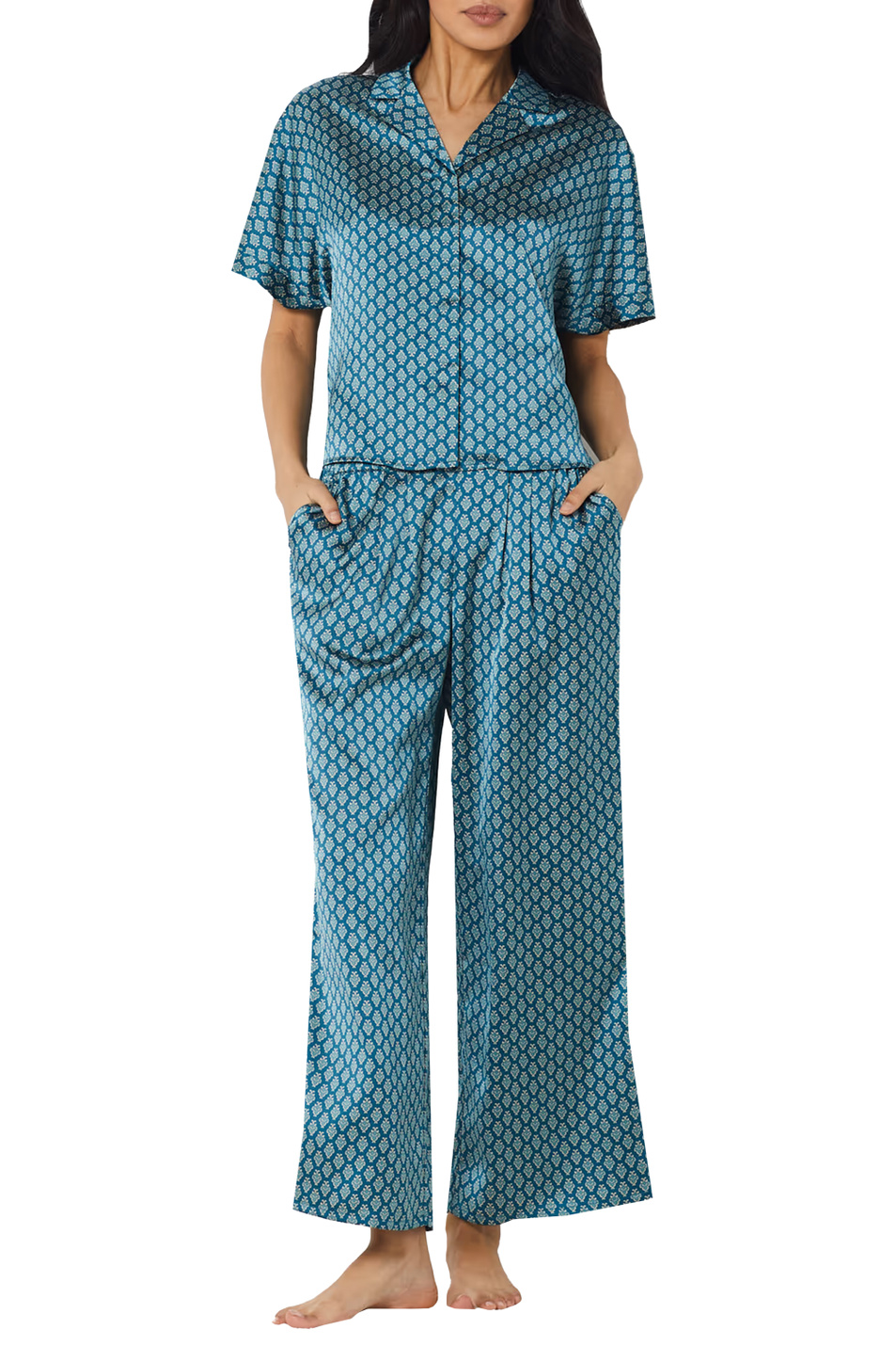 Женский Etam Пижамная рубашка VINIA с принтом (цвет ), артикул 6544034 | Фото 2