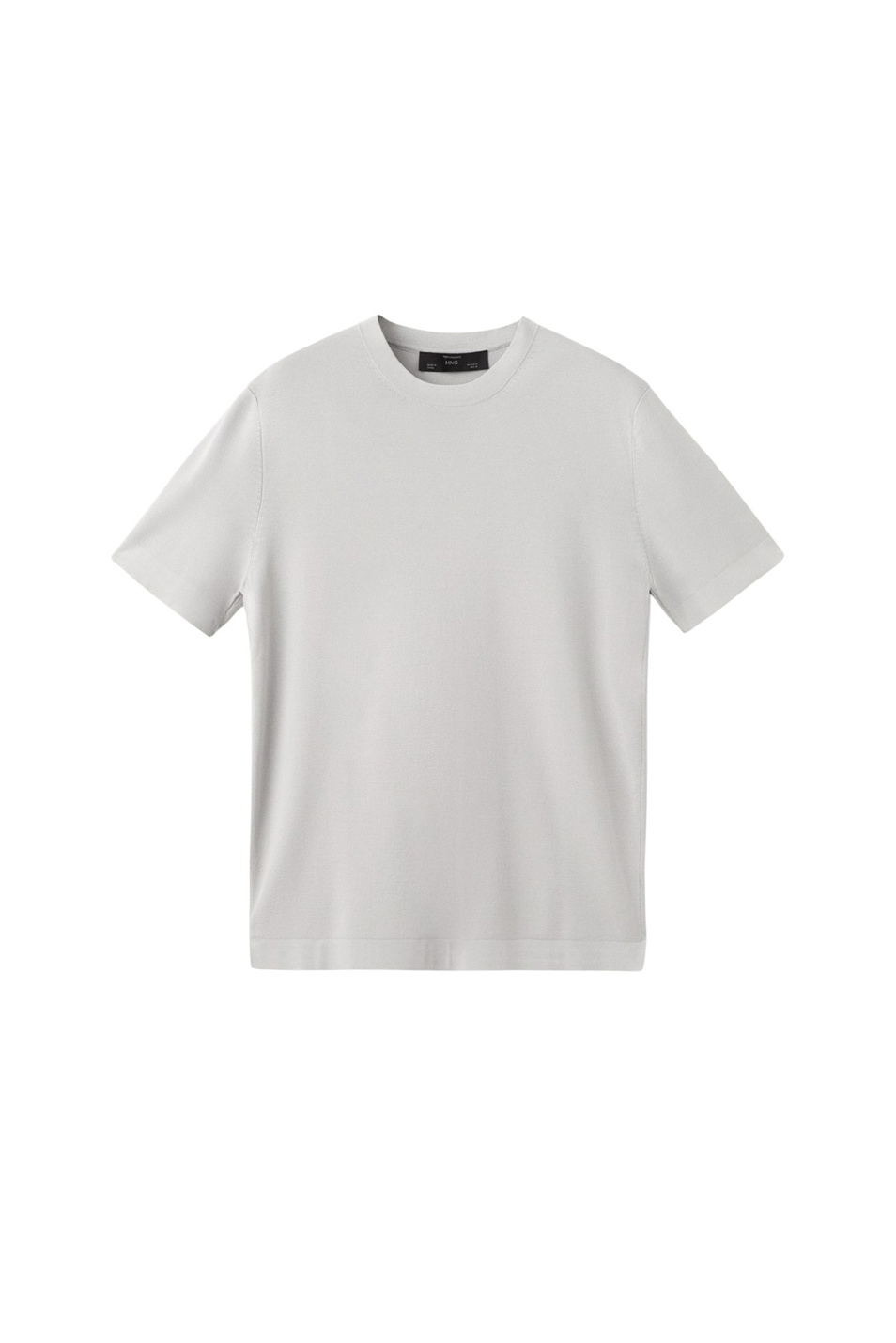 Мужской Mango Man Футболка MILLER однотонная (цвет ), артикул 27074428 | Фото 1