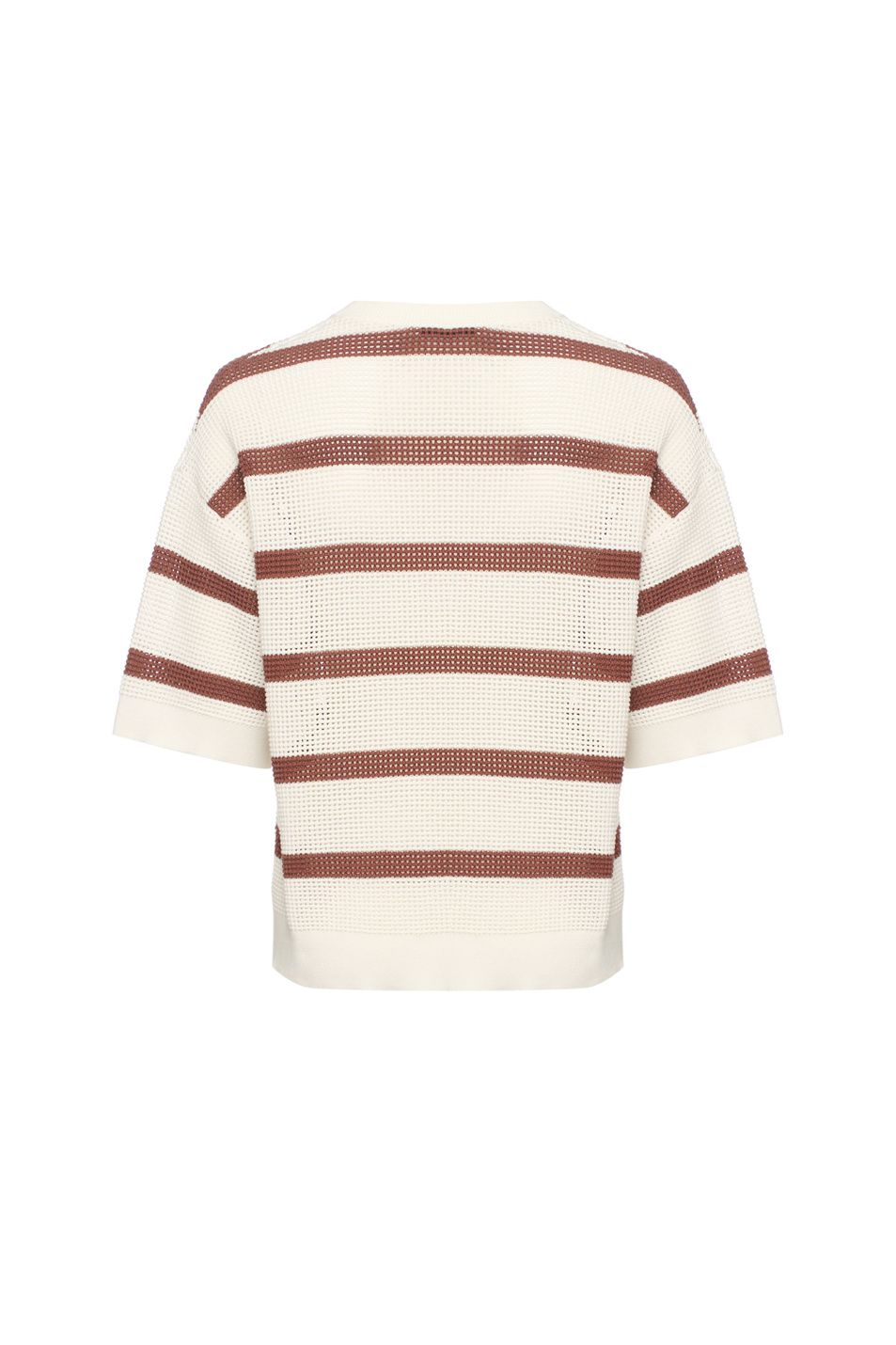 Женский Brunello Cucinelli Джемпер из натурального хлопка (цвет ), артикул M19225710 | Фото 2