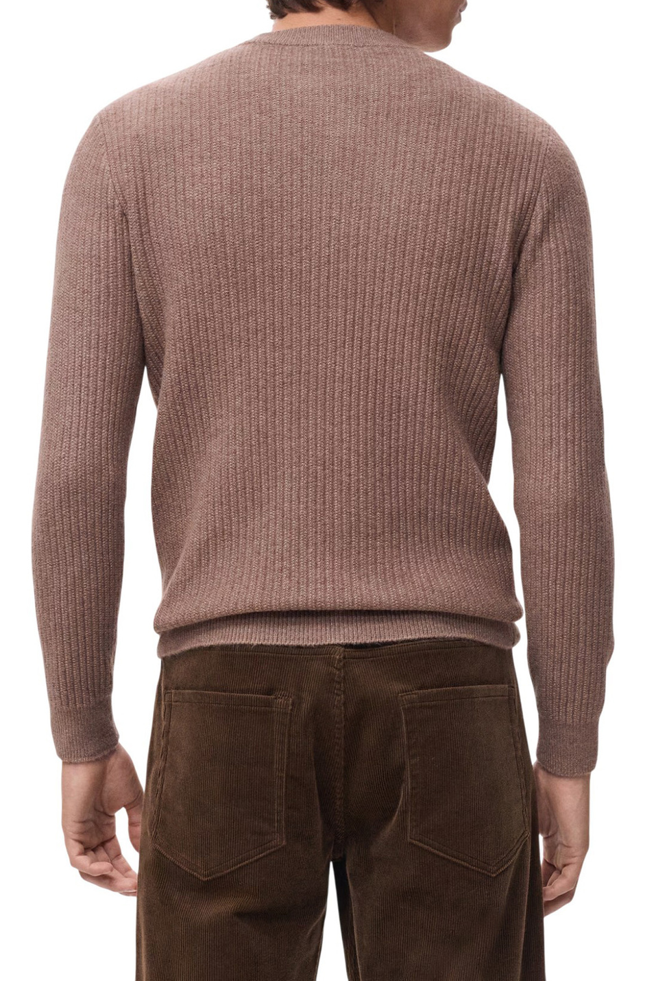 Мужской Mango Man Джемпер PARK с круглым вырезом (цвет ), артикул 17017898 | Фото 4