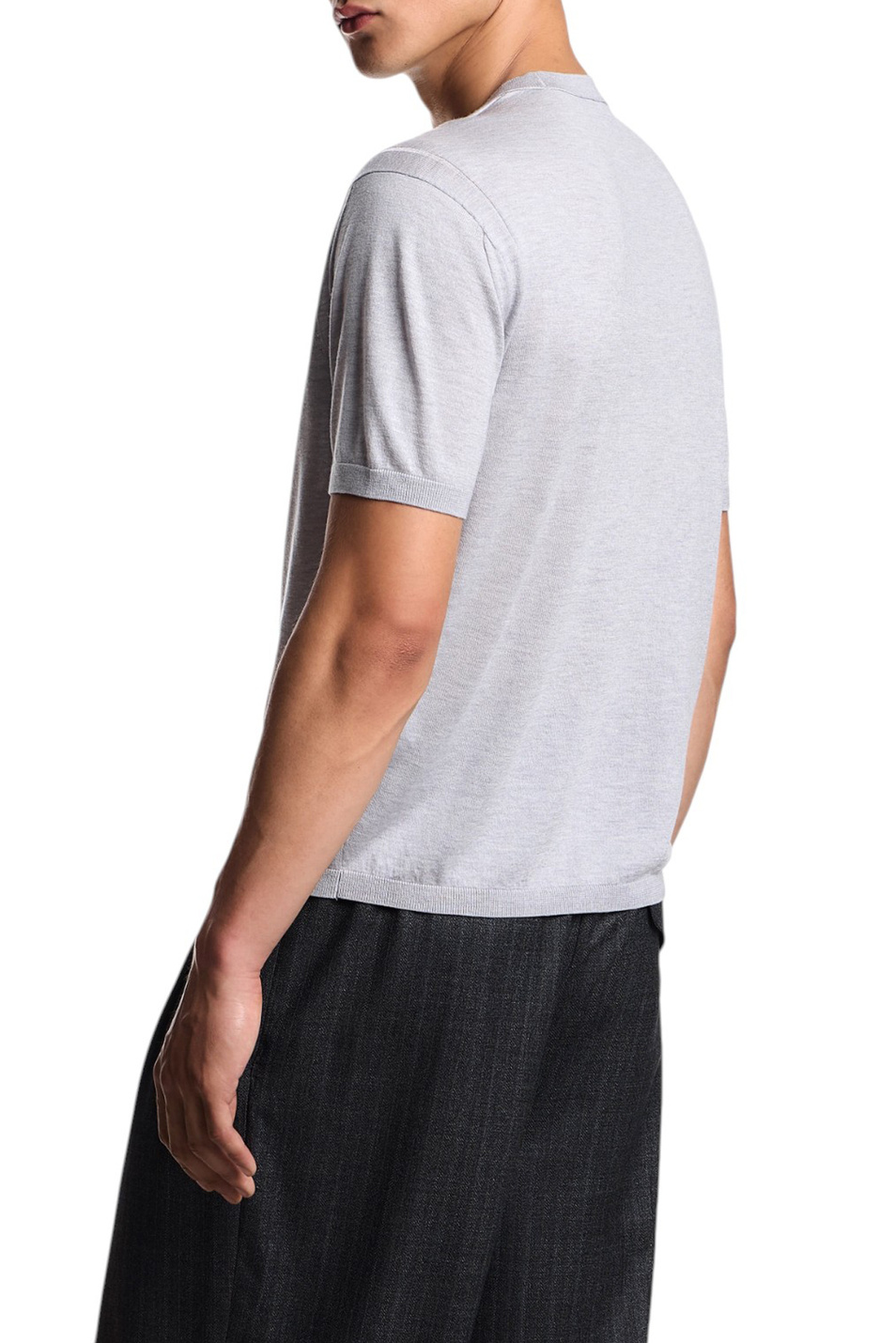 Мужской Emporio Armani Джемпер из смесовой шерсти (цвет ), артикул EM003384-AF18995 | Фото 4