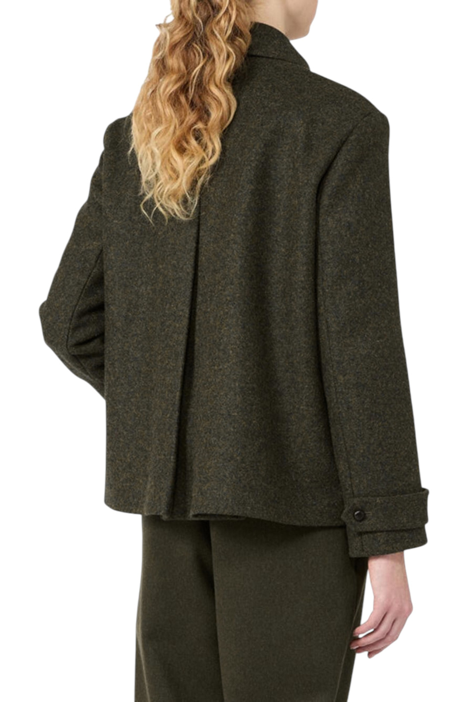 Женский Weekend Max Mara Полупальто DIORAMA из смесовой шерсти (цвет ), артикул 2625086016 | Фото 4