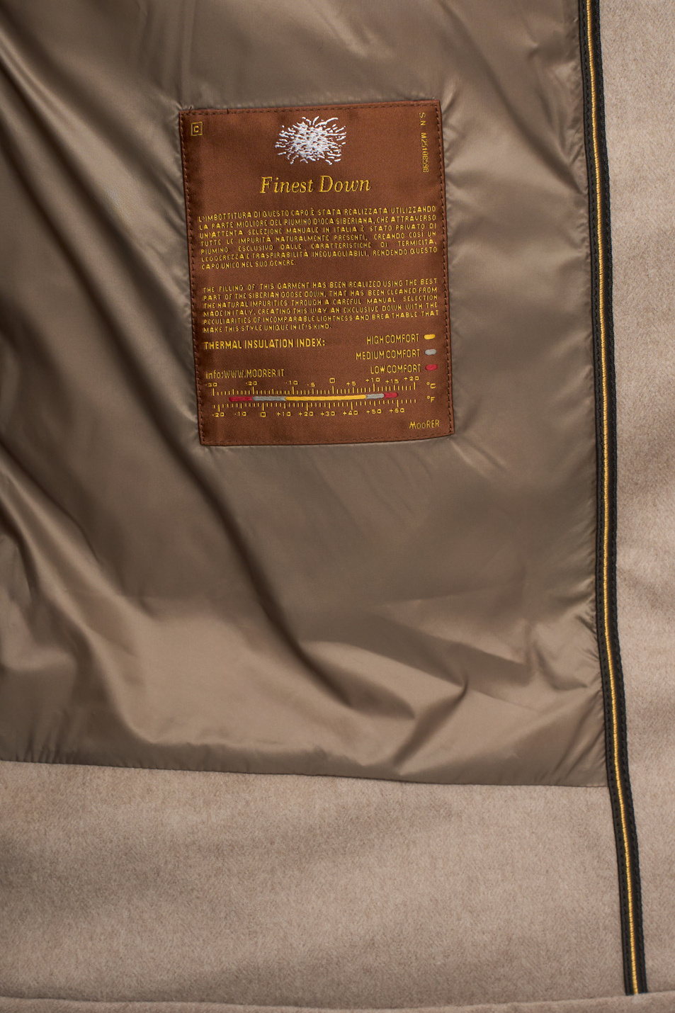 Женский MooRER Полупальто CARINZIA-LS9 из шерсти и кашемира (цвет ), артикул MODPI100059-TEPA228-CARIN | Фото 6