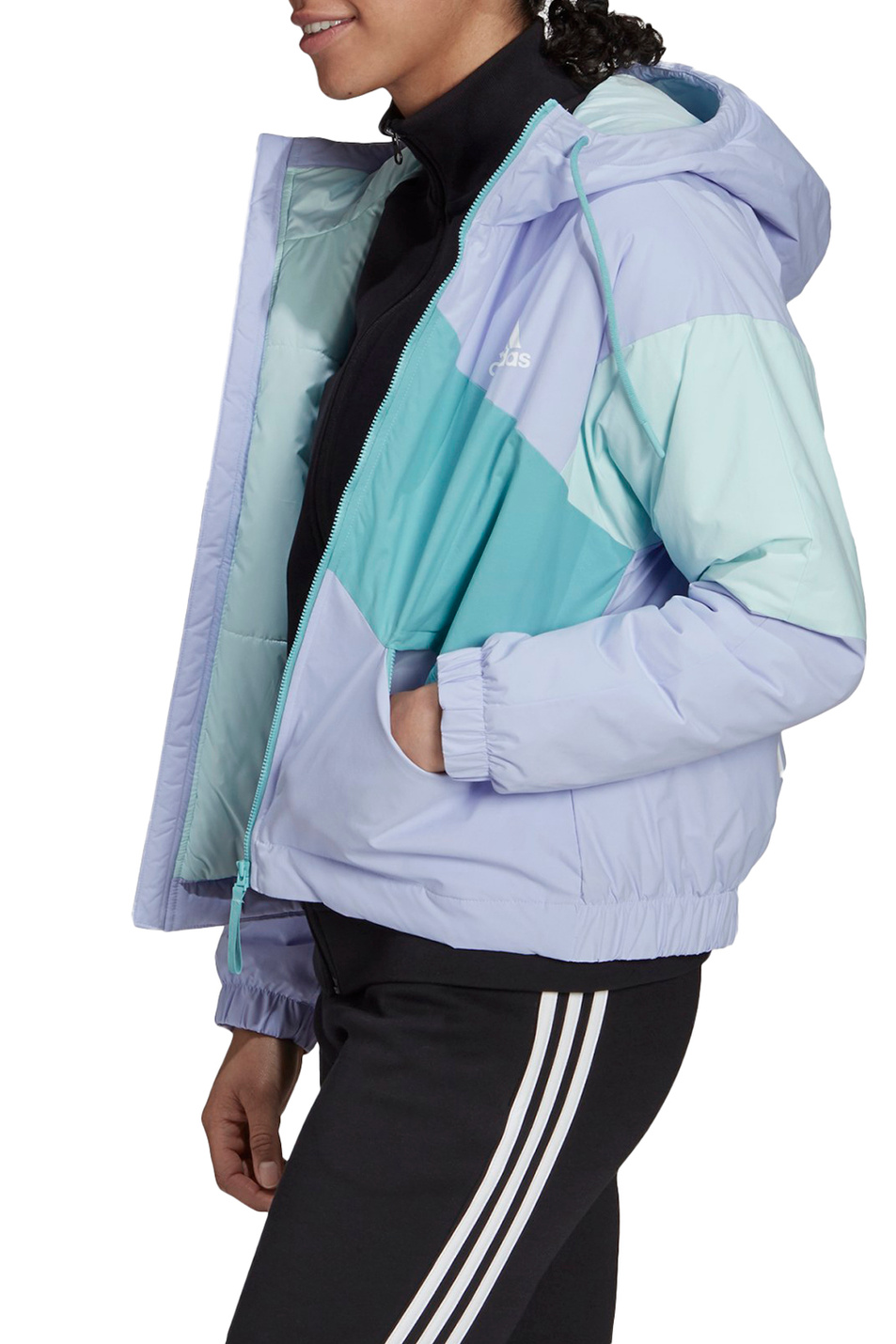 Adidas Утепленная куртка с капюшоном Back to Sport (цвет ), артикул GQ2512 | Фото 3