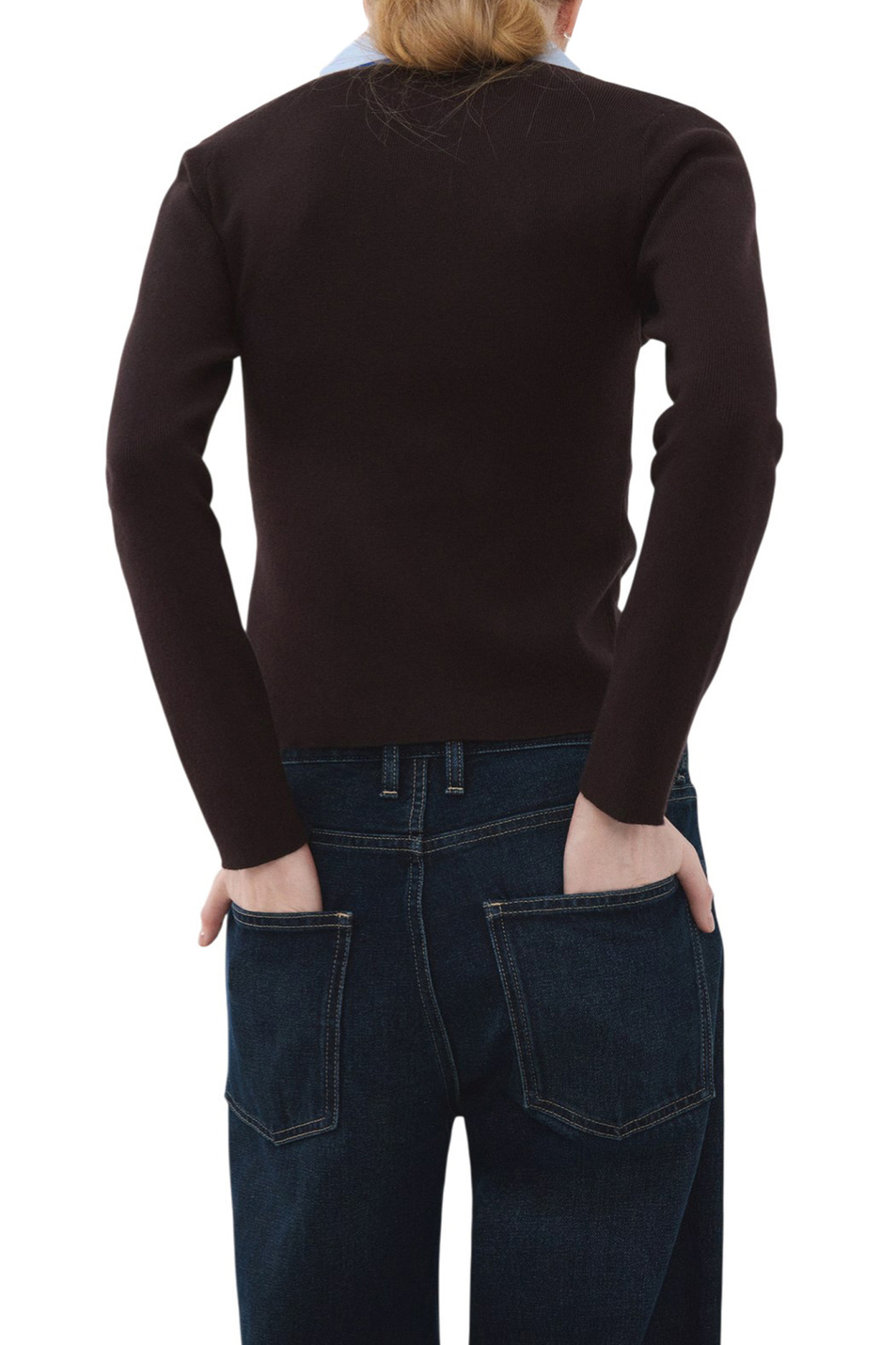 Женский Mango Джемпер-поло MARI изсмесовой вискозы (цвет ), артикул 27051330 | Фото 4