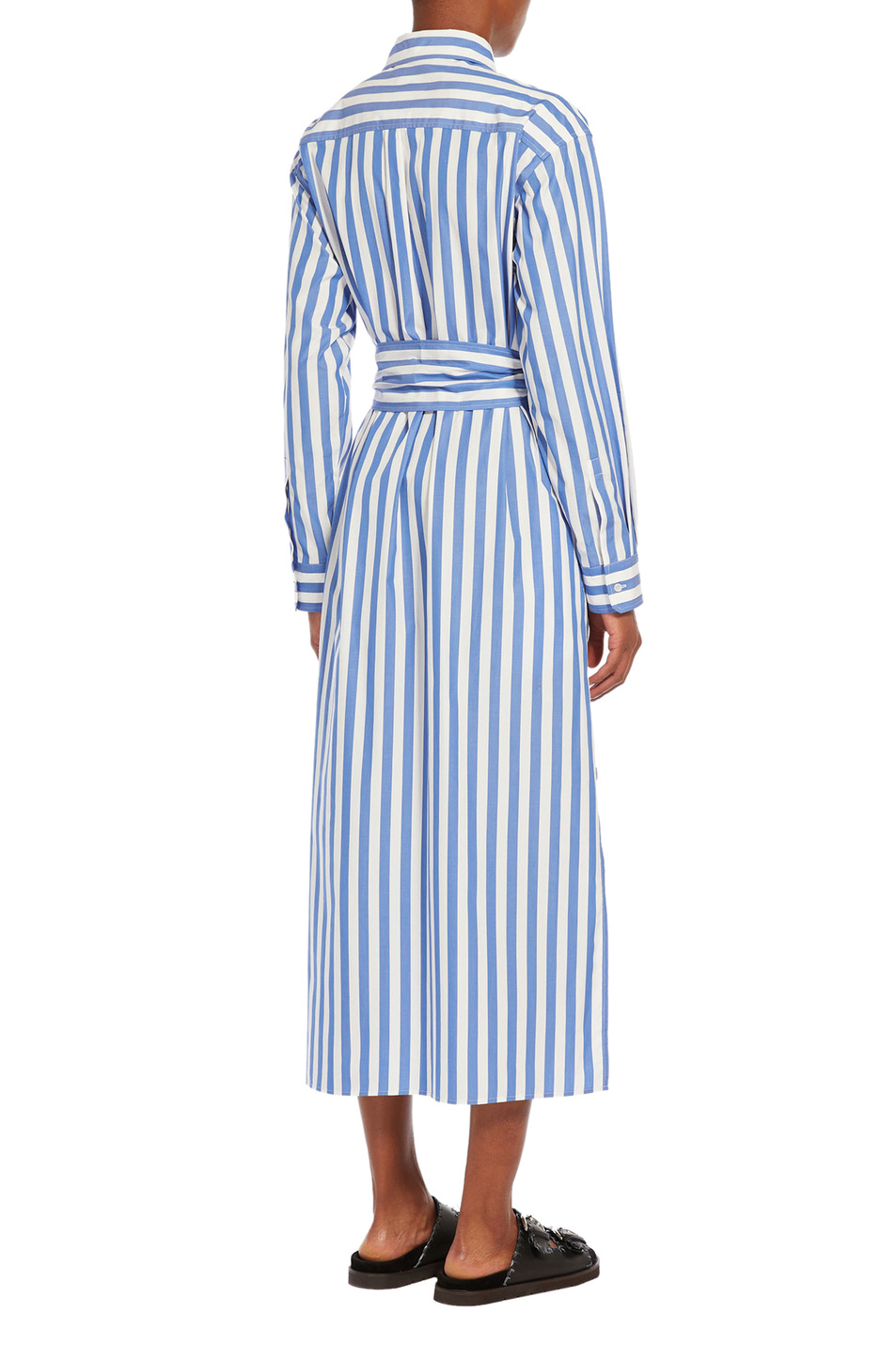 Женский Weekend Max Mara Платье-рубашка FALASCO из натурального хлопка (цвет ), артикул 2415221142 | Фото 4