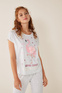 Women'secret Длинная пижама с изображением фламинго ( цвет), артикул 4926471 | Фото 3