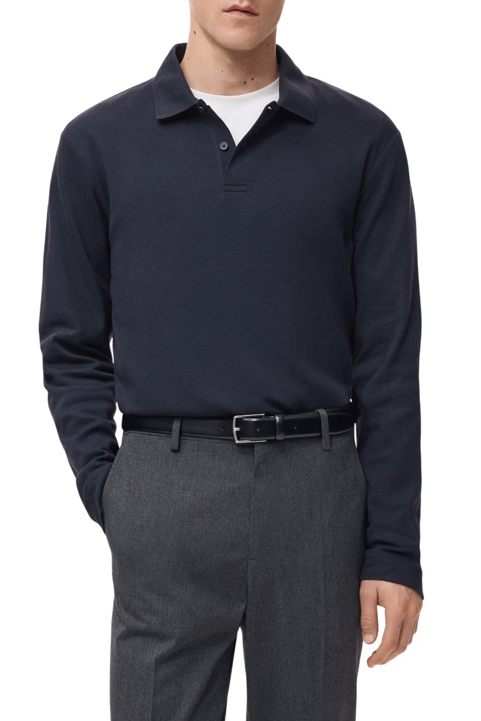 Мужской Mango Man Джемпер-поло GARETHP (цвет ), артикул 27081256 | Фото 3