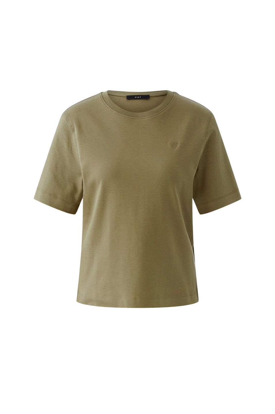 Женский OUI Футболка из хлопка (цвет ), артикул 94694 | Фото 1