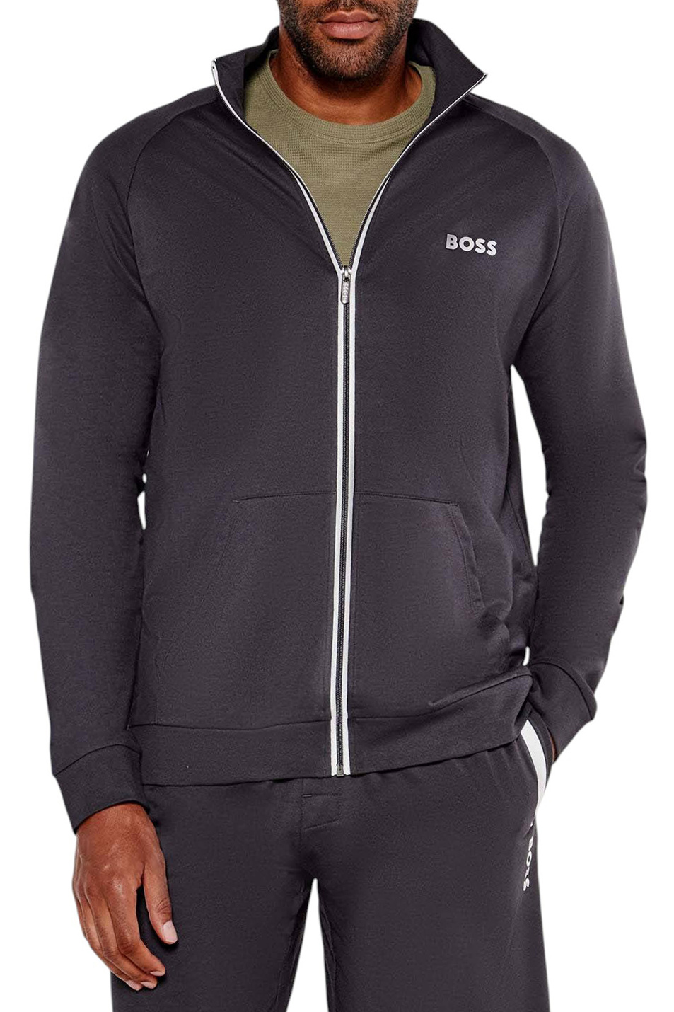 Мужской BOSS Толстовка с логотипом (цвет ), артикул 50545564 | Фото 4