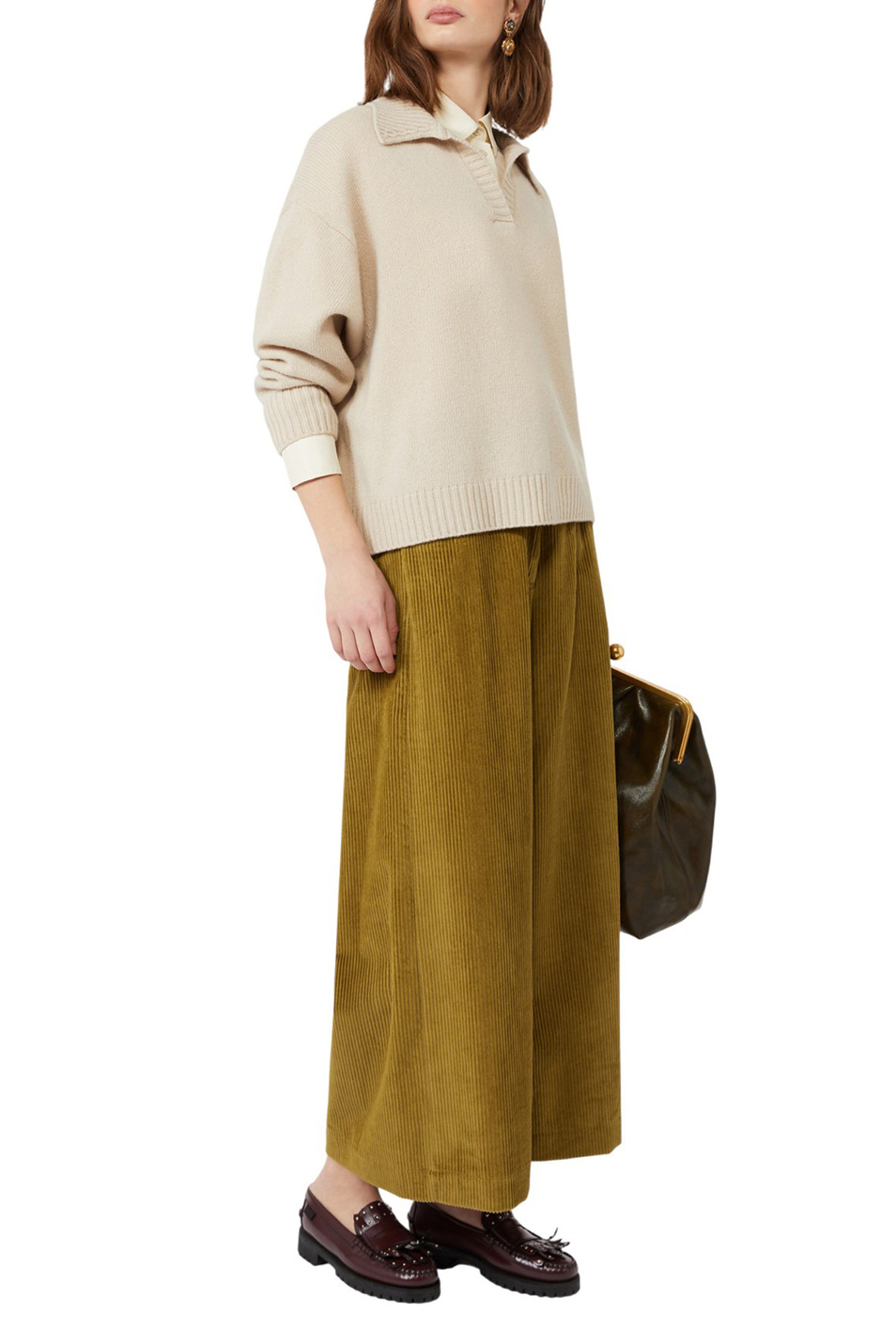 Женский Weekend Max Mara Брюки URSOLA вельветовые (цвет ), артикул 2525136102 | Фото 2