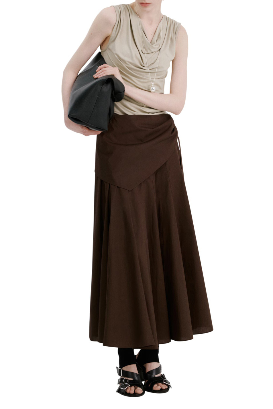 Женский Mango Топ NICE однотонный (цвет ), артикул 27045843 | Фото 2