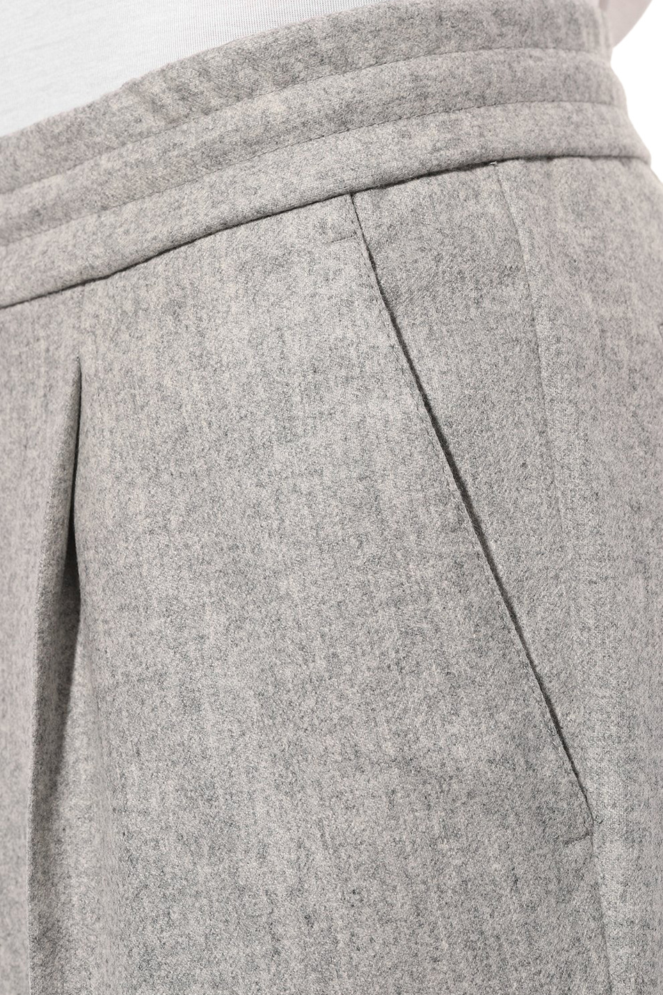 Мужской Brunello Cucinelli Брюки зауженного кроя (цвет ), артикул MZ408E1710 | Фото 6