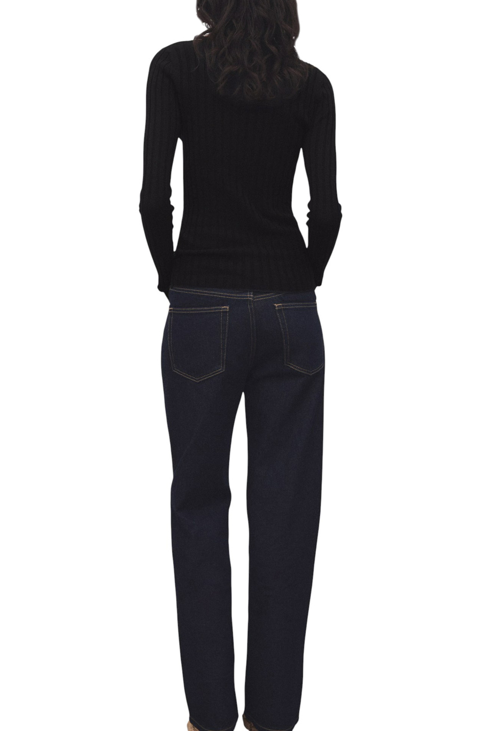 Женский Mango Джемпер FLURRY однотонный (цвет ), артикул 17005815 | Фото 4