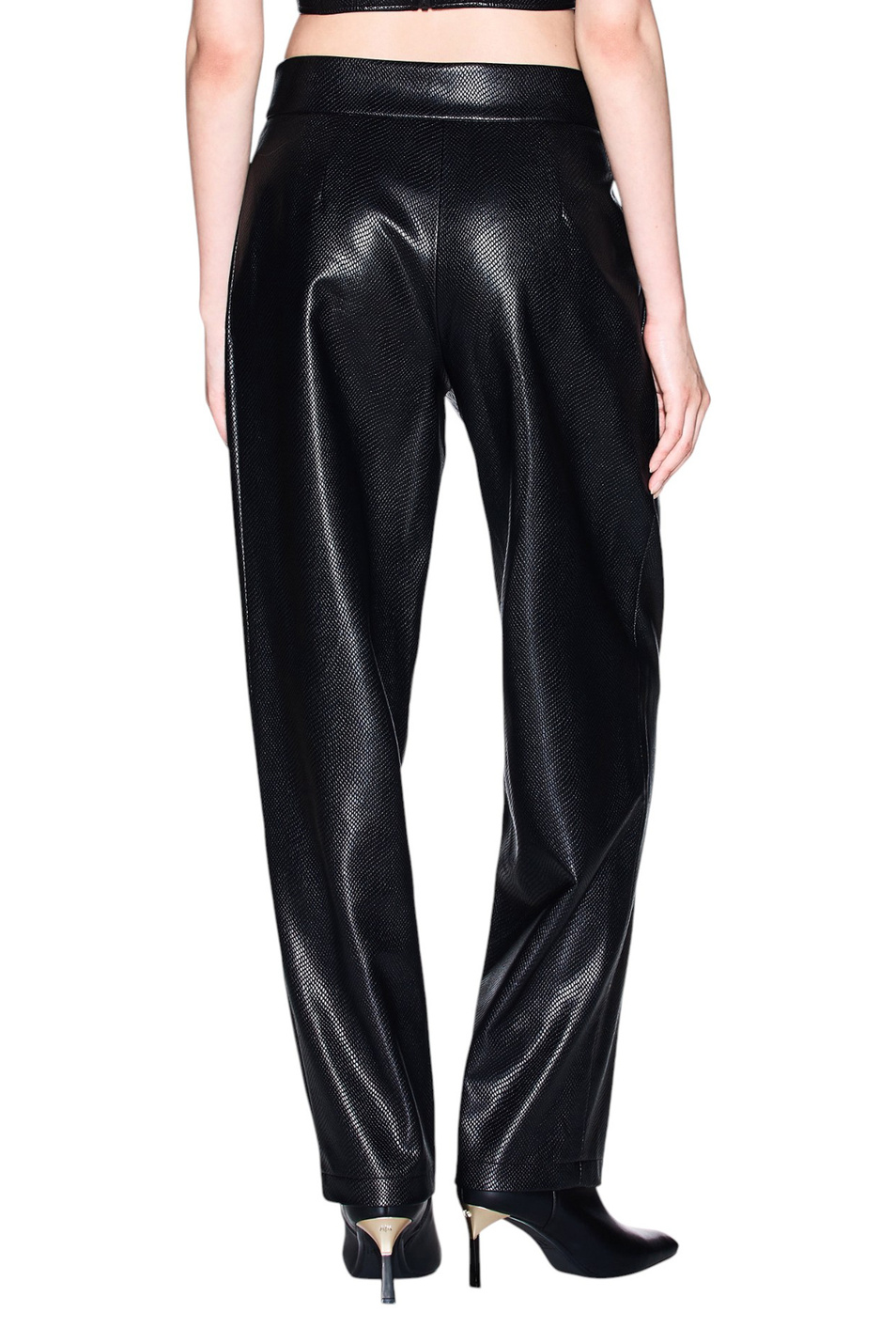Женский Armani Exchange Брюки из искусственной кожи (цвет ), артикул XW001275-AF16199 | Фото 4