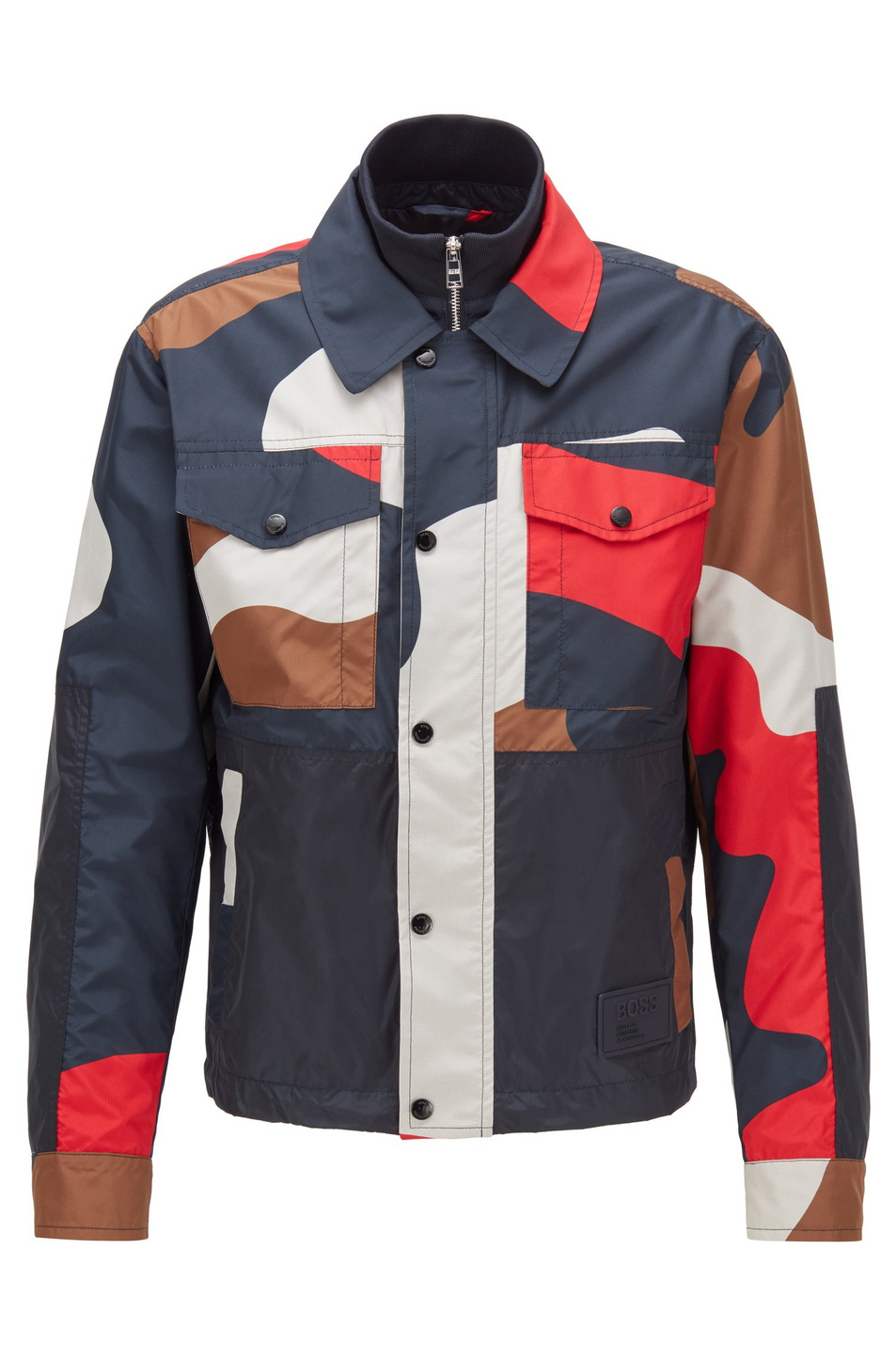 BOSS Куртка из водоотталкивающего материала с принтом (цвет ), артикул 50427307 | Фото 6