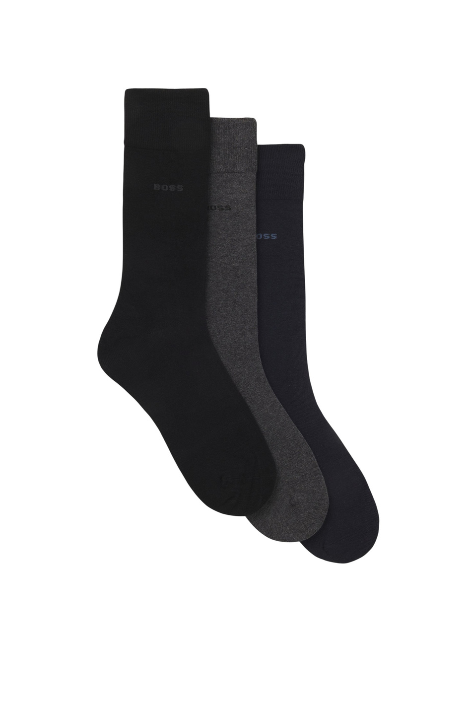 Носки в комплекте из 3 пар|Основной цвет:Разноцветный Мужской BOSS Носки в комплекте из 3 пар (цвет ), артикул 50558589 | Фото 1