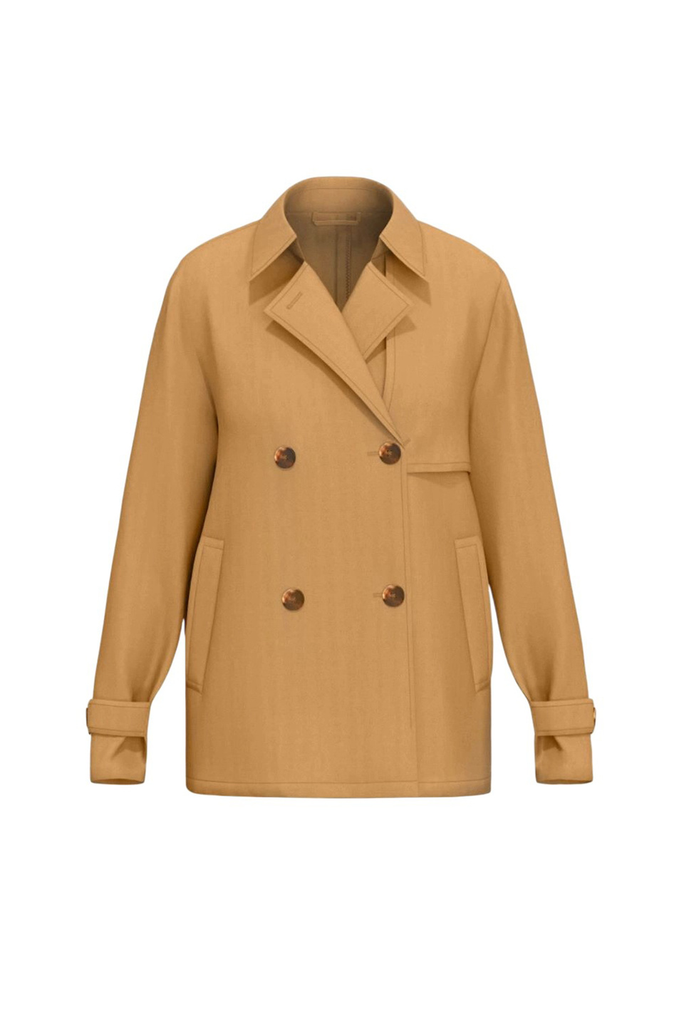 Женский Emme Marella Тренч EMMPELOTA из смесового хлопка (цвет ), артикул 2615021091 | Фото 1