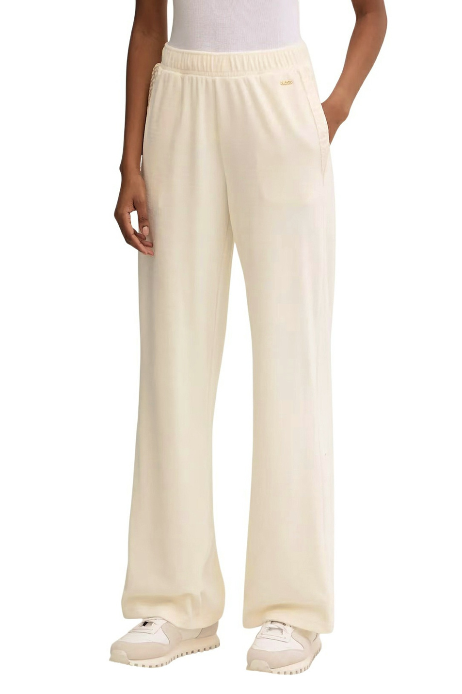 Женский BOSS Брюки из велюра (цвет ), артикул 50550716 | Фото 4