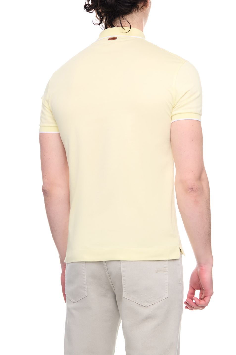 Мужской Zegna Поло из эластичного хлопка (цвет ), артикул UB358A5-B746-G01 | Фото 4