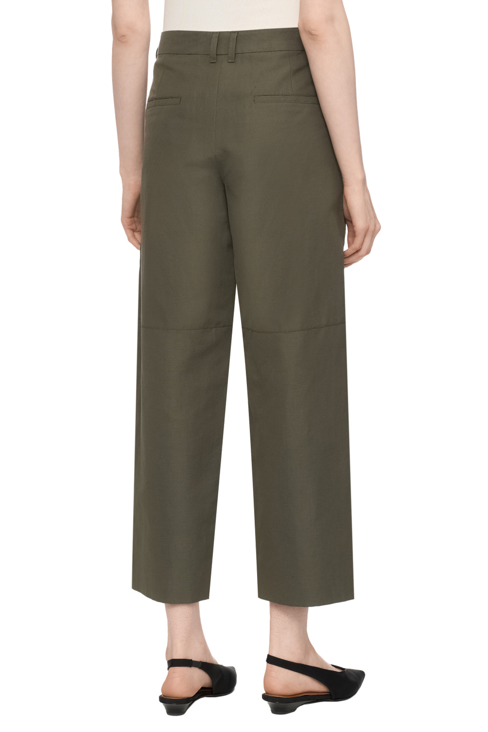 Женский Max Mara Брюки JACK из смесового хлопка (цвет ), артикул 2519131103 | Фото 5