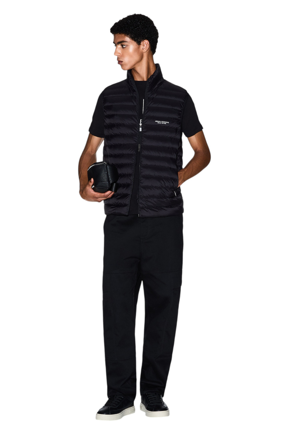 Мужской Armani Exchange Жилет стеганый (цвет ), артикул XM001576-AF16927 | Фото 3