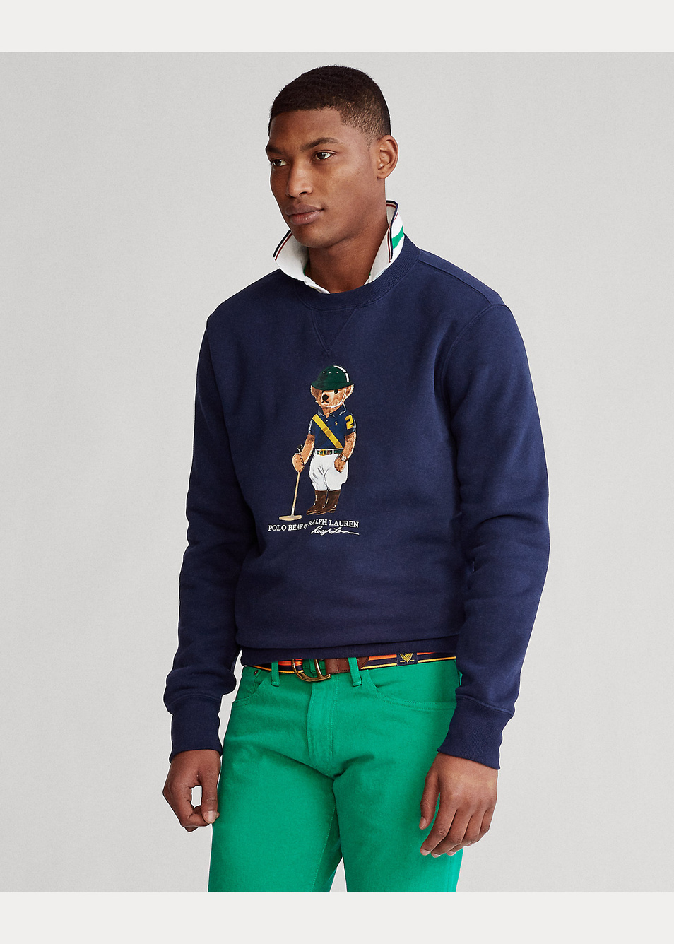 Мужской Polo Ralph Lauren Джемпер Riding Bear (цвет ), артикул 710800496001 | Фото 4