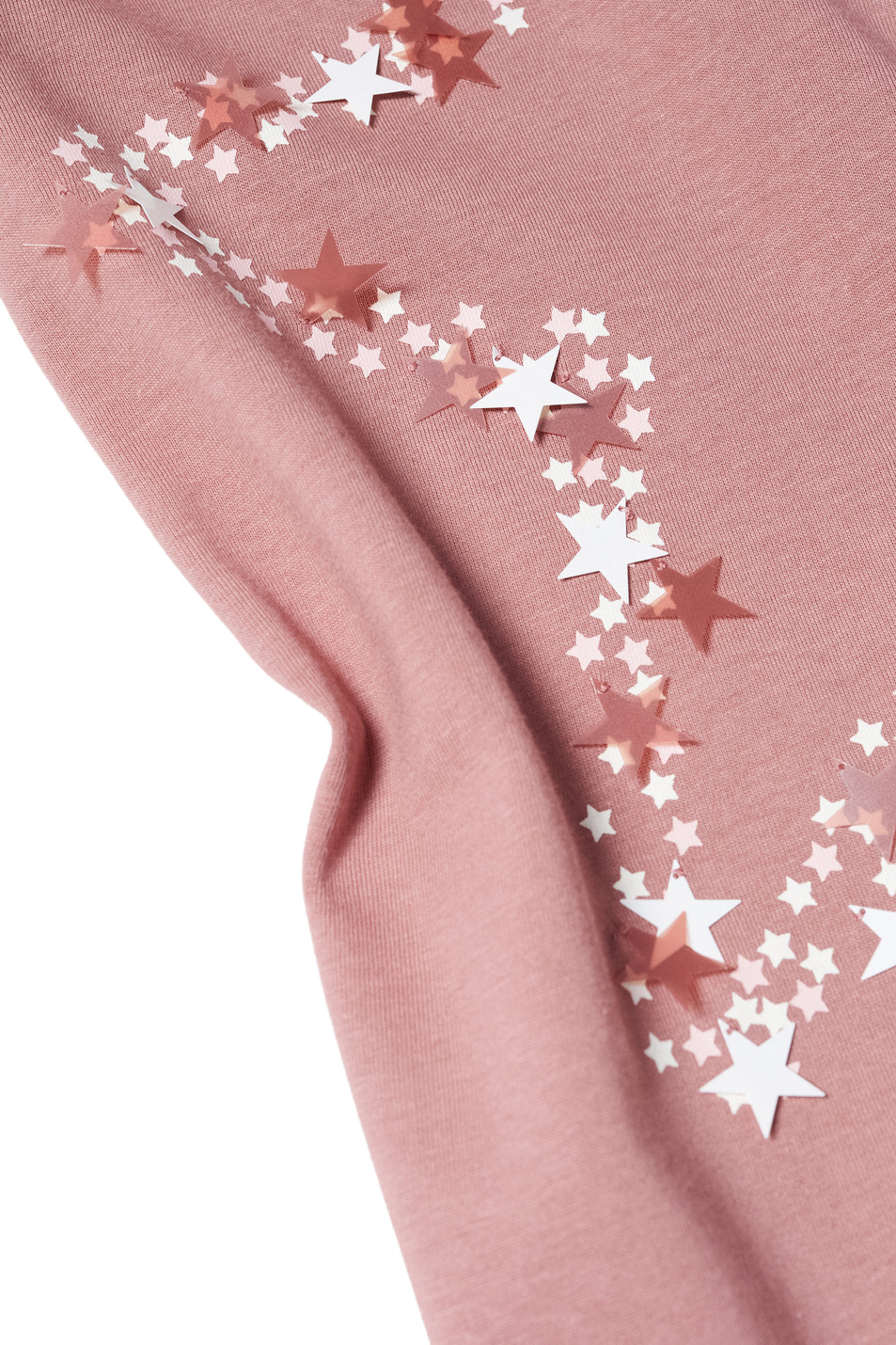 Девочкам Mango Kids Лонгслив CIELO из хлопка с пайетками (цвет ), артикул 47013273 | Фото 3