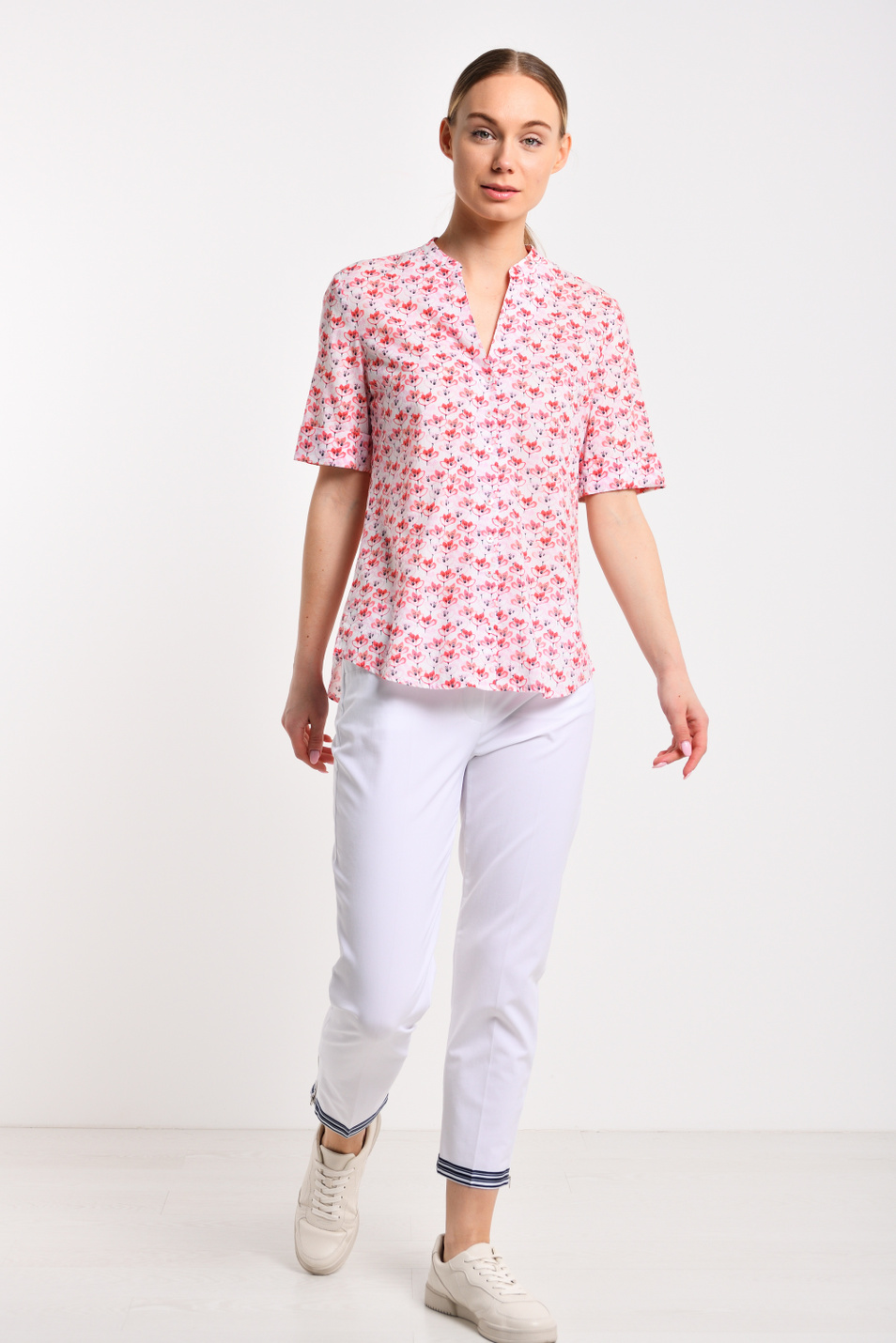 Женский Gerry Weber Рубашка из хлопка (цвет ), артикул 660186 | Фото 3