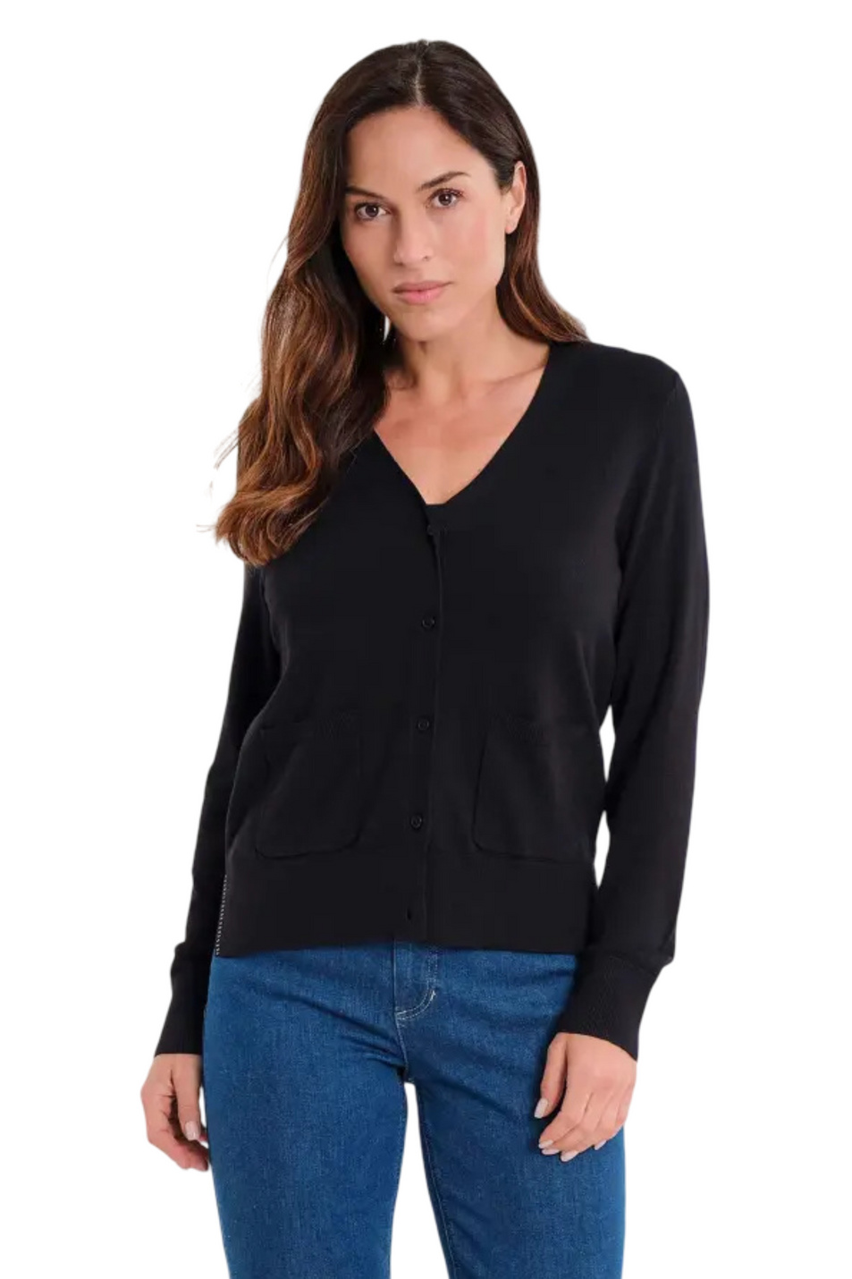 Женский Gerry Weber Кардиган с накладными карманами (цвет ), артикул N76001 | Фото 4