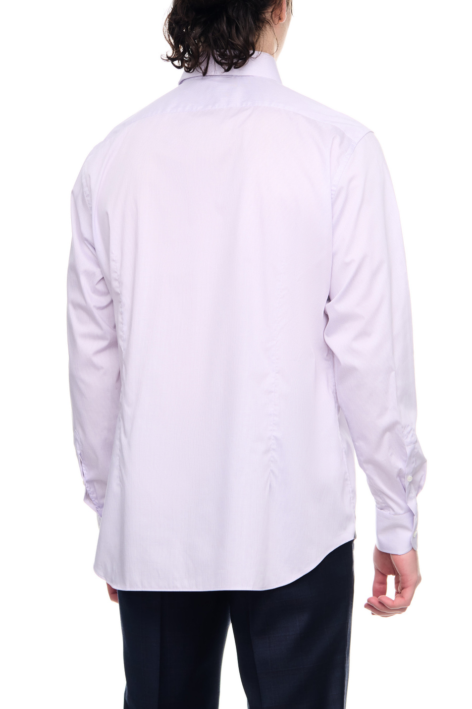 Мужской Corneliani Рубашка из натурального хлопка (цвет ), артикул 91P100-2111270 | Фото 4