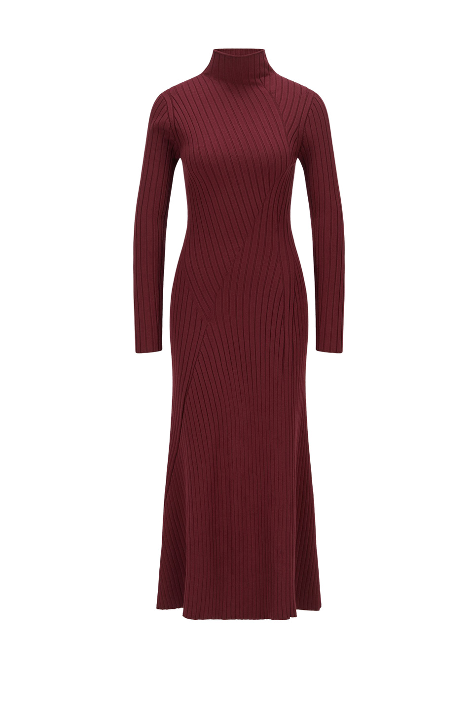 BOSS Платье из смесовой вискозы с высокой горловиной (цвет ), артикул 50461770 | Фото 1