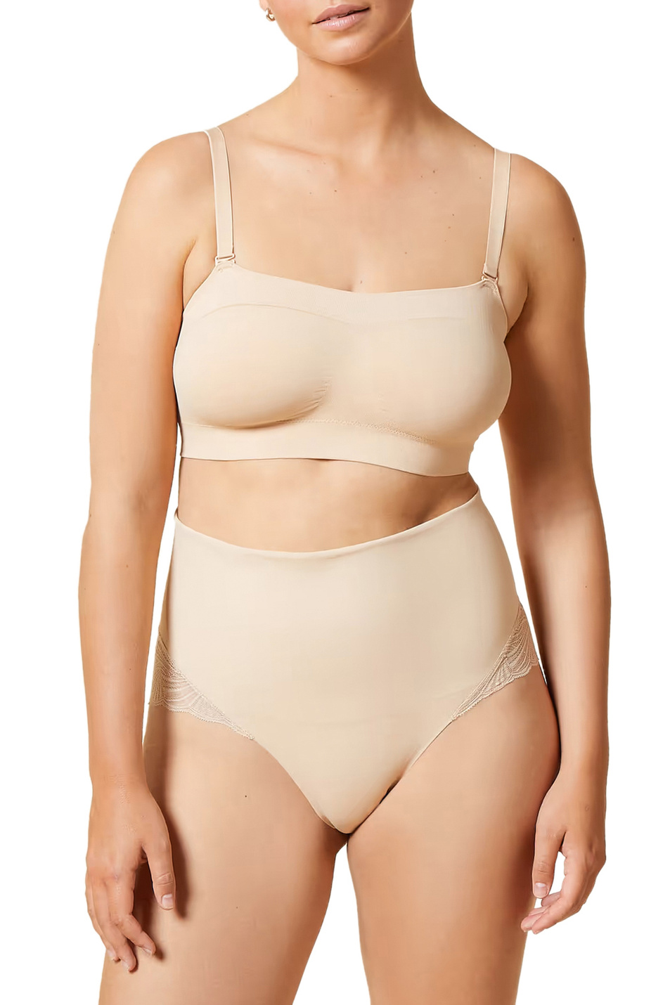 Трусы POWER LACE BYETAM с кружевом|Основной цвет:Бежевый Женский Etam Трусы POWER LACE BYETAM с кружевом (цвет ), артикул 6535948 | Фото 1