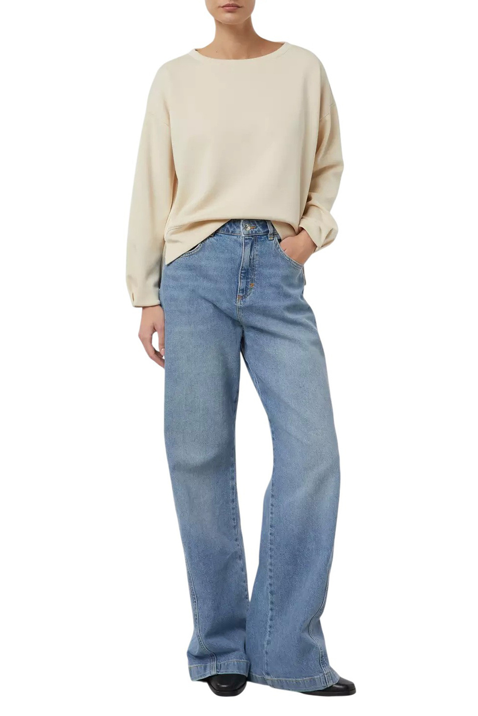 Женский Comma Свитшот однотонный (цвет ), артикул 2176838 | Фото 2