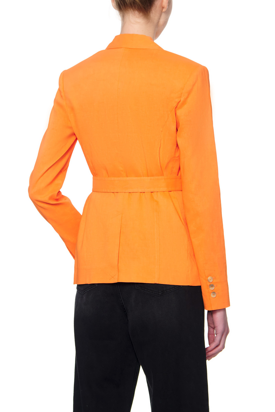 Женский Pinko Однотонный пиджак с поясом (цвет ), артикул 1G17CB7435 | Фото 7