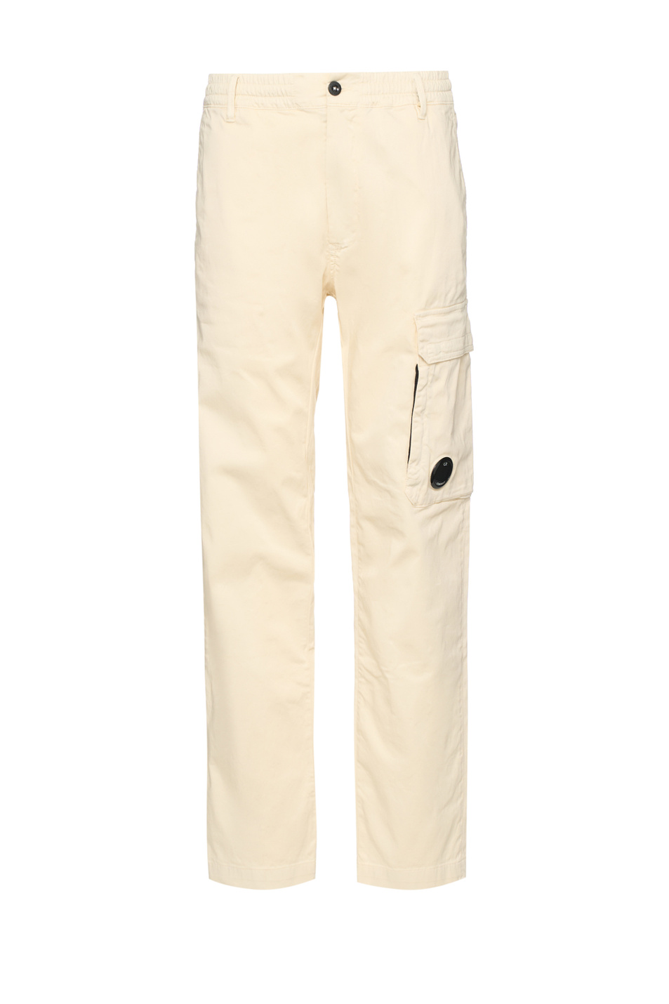 Брюки-карго из эластичного хлопка|Основной цвет:Кремовый Мужской C.P. Company Брюки-карго из эластичного хлопка (цвет ), артикул 20CMPA135A005694G | Фото 1