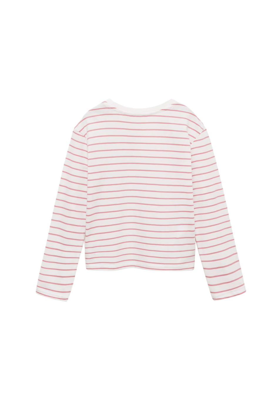 Девочкам Mango Kids Лонгслив STRIPES в полоску (цвет ), артикул 87040641 | Фото 2