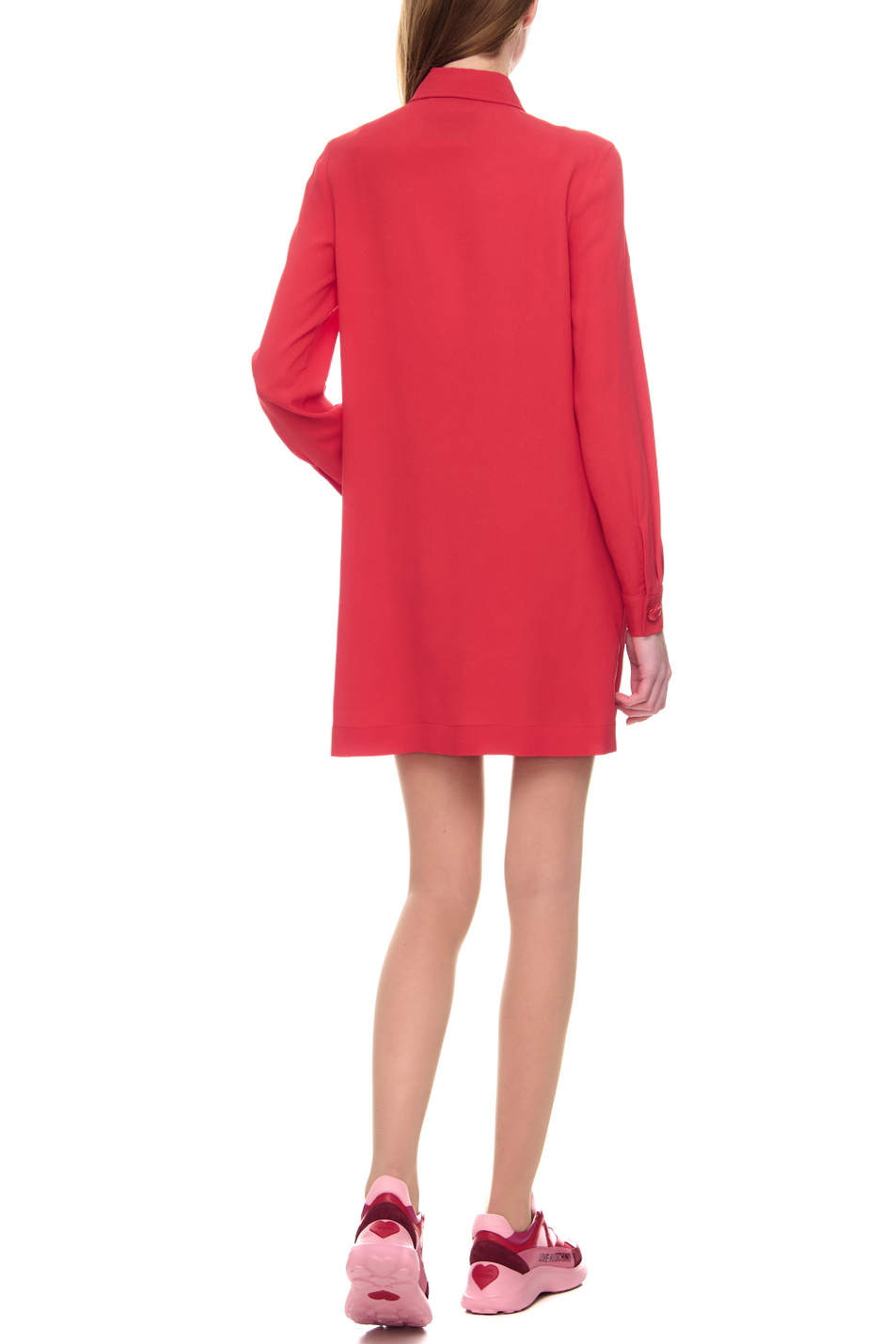 Женский Moschino Платье-рубашка однотонное (цвет ), артикул A0456-0533 | Фото 5