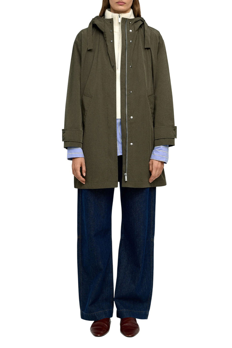 Женский Parfois Парка с капюшоном (цвет ), артикул 237424 | Фото 2