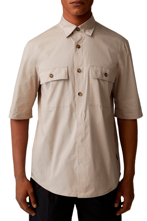 Bogner Рубашка EDDY с коротким рукавом (Бежевый цвет), артикул 58657290 | Фото 4