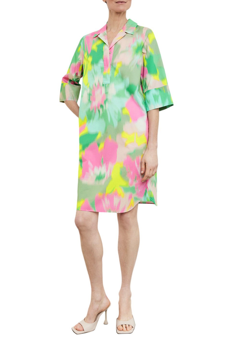 Женский Gerry Weber Платье из натурального хлопка (цвет ), артикул 285047-66457 | Фото 3