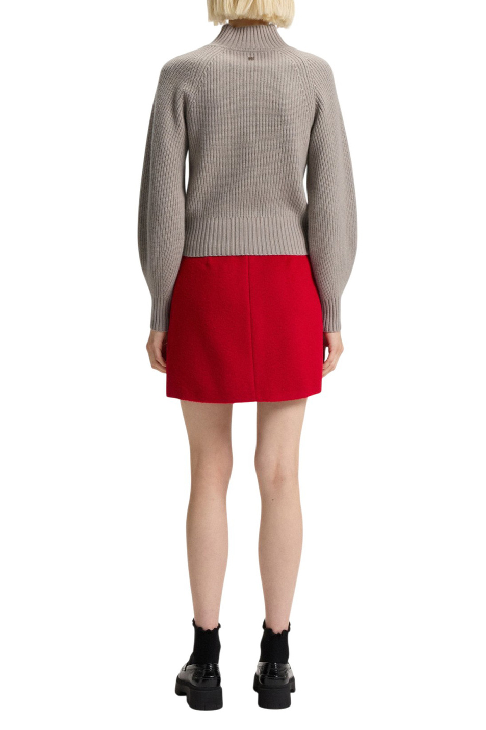 Свитер Sorellasio из смесовой шерсти|Основной цвет:Коричневый Женский HUGO Свитер Sorellasio из смесовой шерсти (цвет ), артикул 50548292 | Фото 4