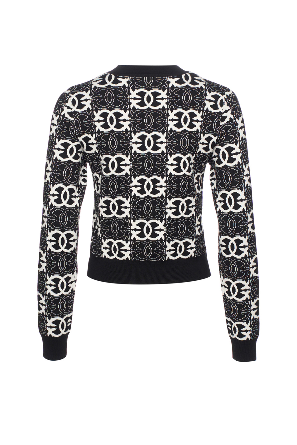 Джемпер GYPSIES с логотипом|Основной цвет:Черный Женский Pinko Джемпер GYPSIES с логотипом (цвет ), артикул 106041A2YD | Фото 2