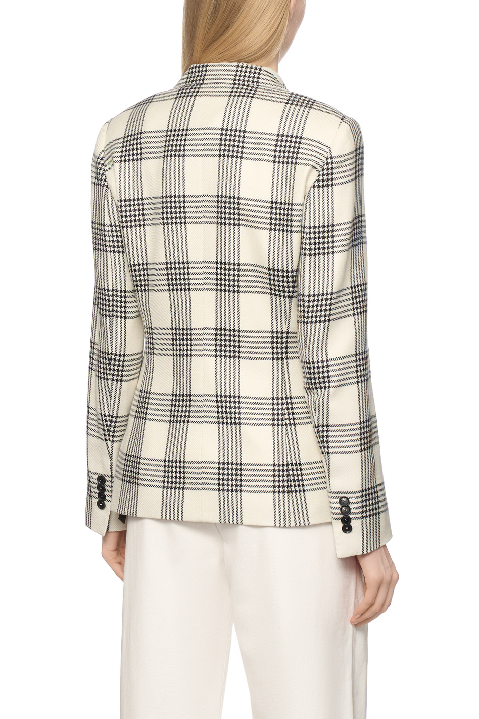 Женский Kiton Пиджак из смесовой шерсти (цвет ), артикул D15510K0948G04003 | Фото 5