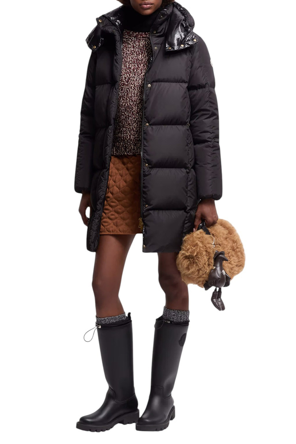 Женский Moncler Пальто LITTE с пуховым наполнителем (цвет ), артикул K20931C00020-539ZD | Фото 2