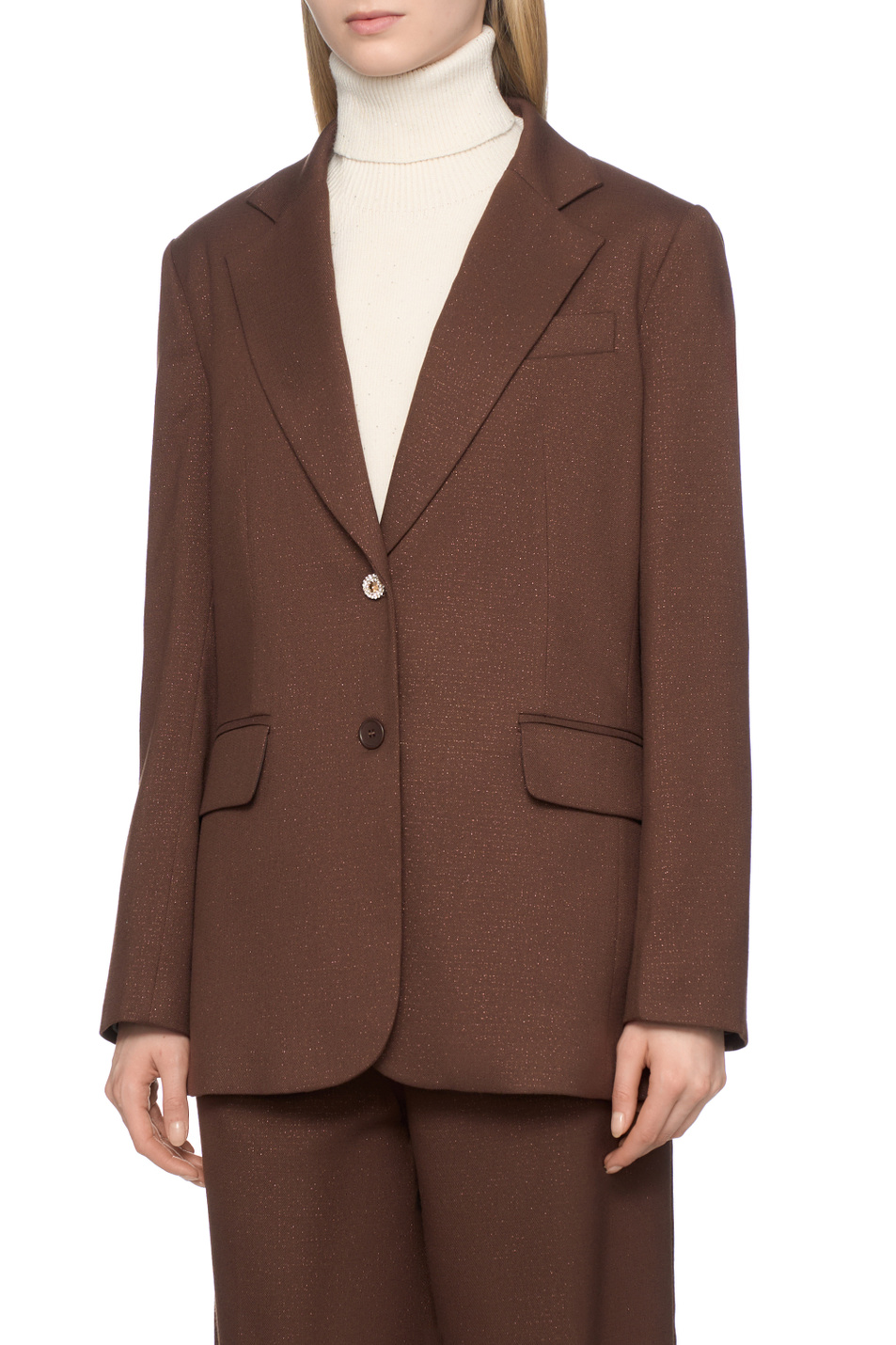 Женский Liu Jo Пиджак однотонный (цвет ), артикул MF5158T159A | Фото 4