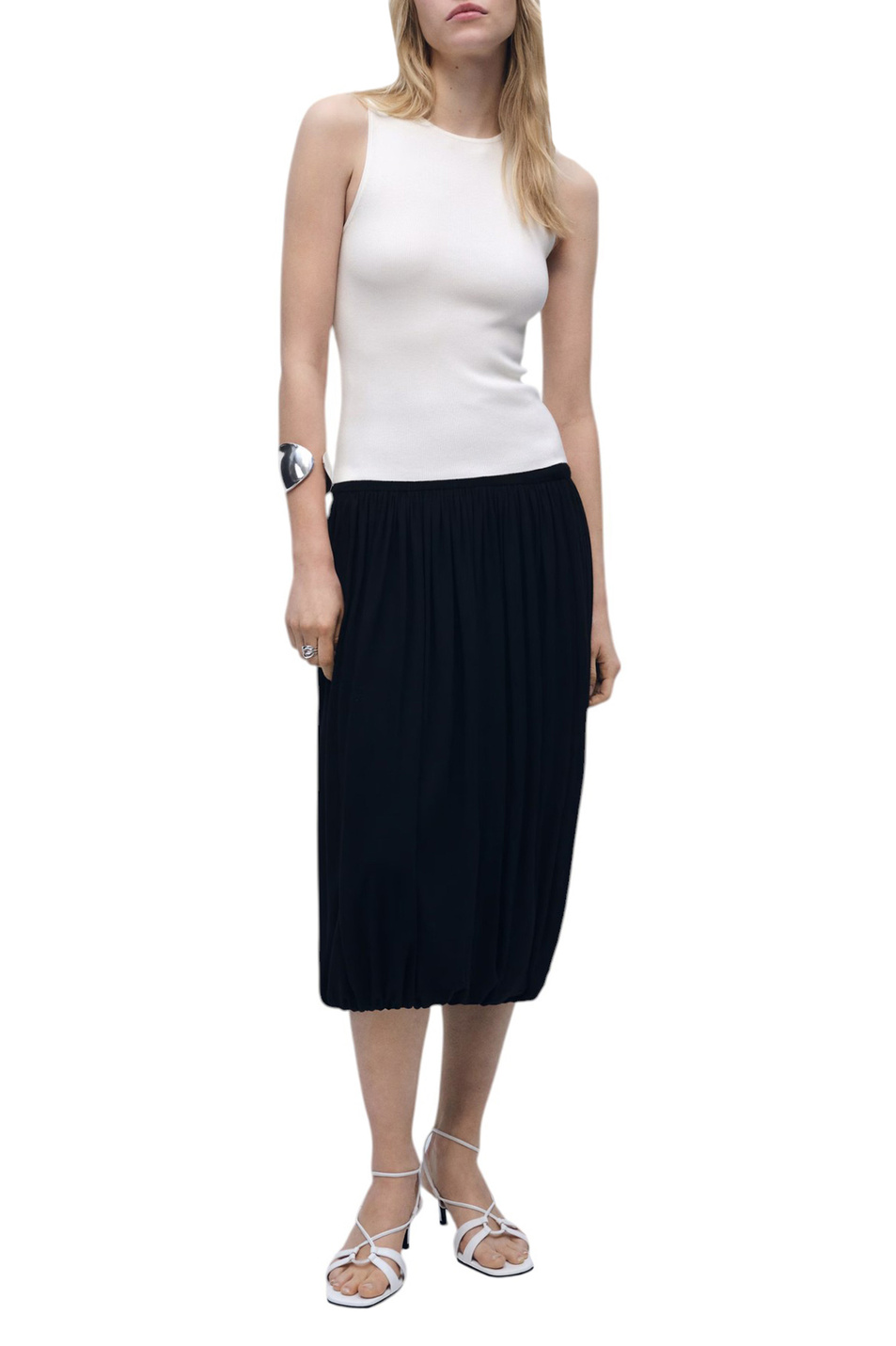 Женский Mango Топ HERNAN трикотажный (цвет ), артикул 87055753 | Фото 2